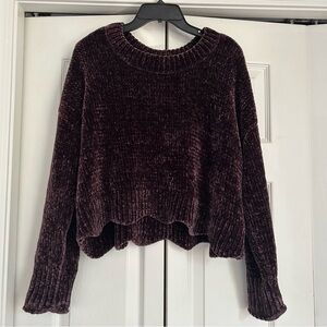 L.A. Hearts Deep Purple Sweater